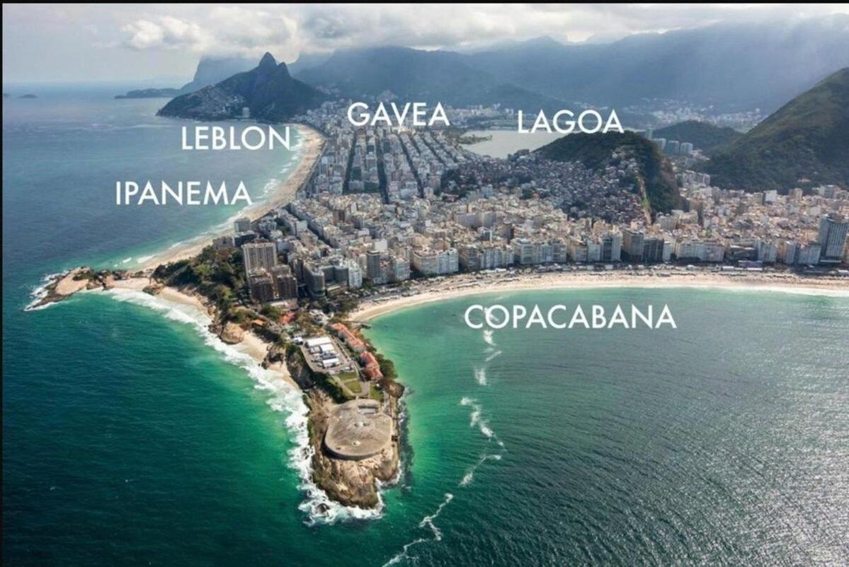 Flat Praia De Copacabana Ipanema - Pe Na Areia Rio de Janeiro Ngoại thất bức ảnh